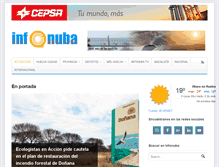 Tablet Screenshot of infonuba.com
